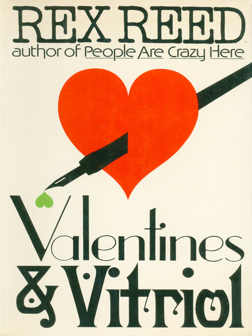 Title details for Valentines & Vitriol by Rex Reed - Available